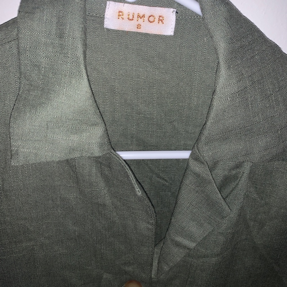 Button Crop Top - image 2